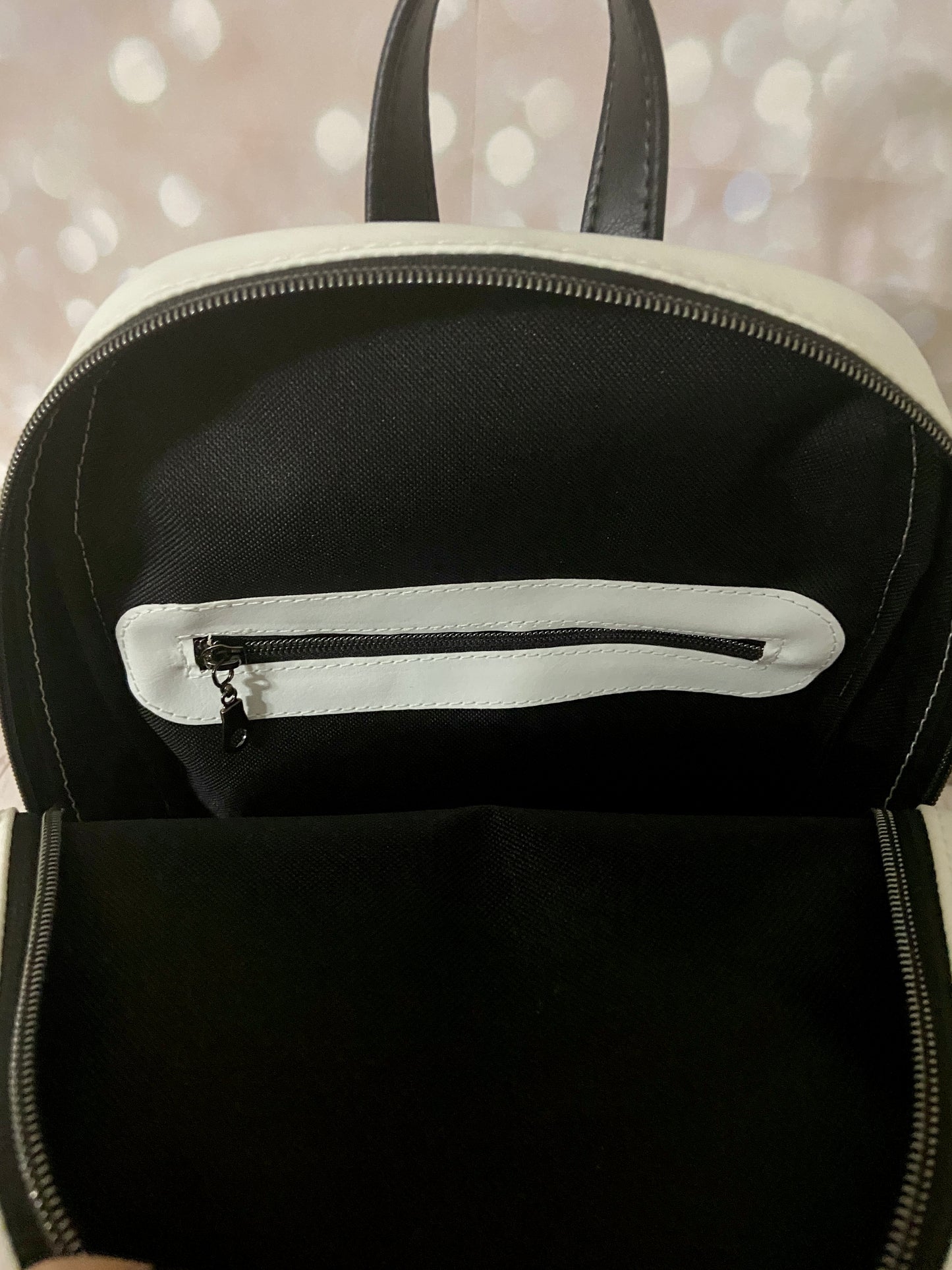 Custom White Ghost Mini Backpack