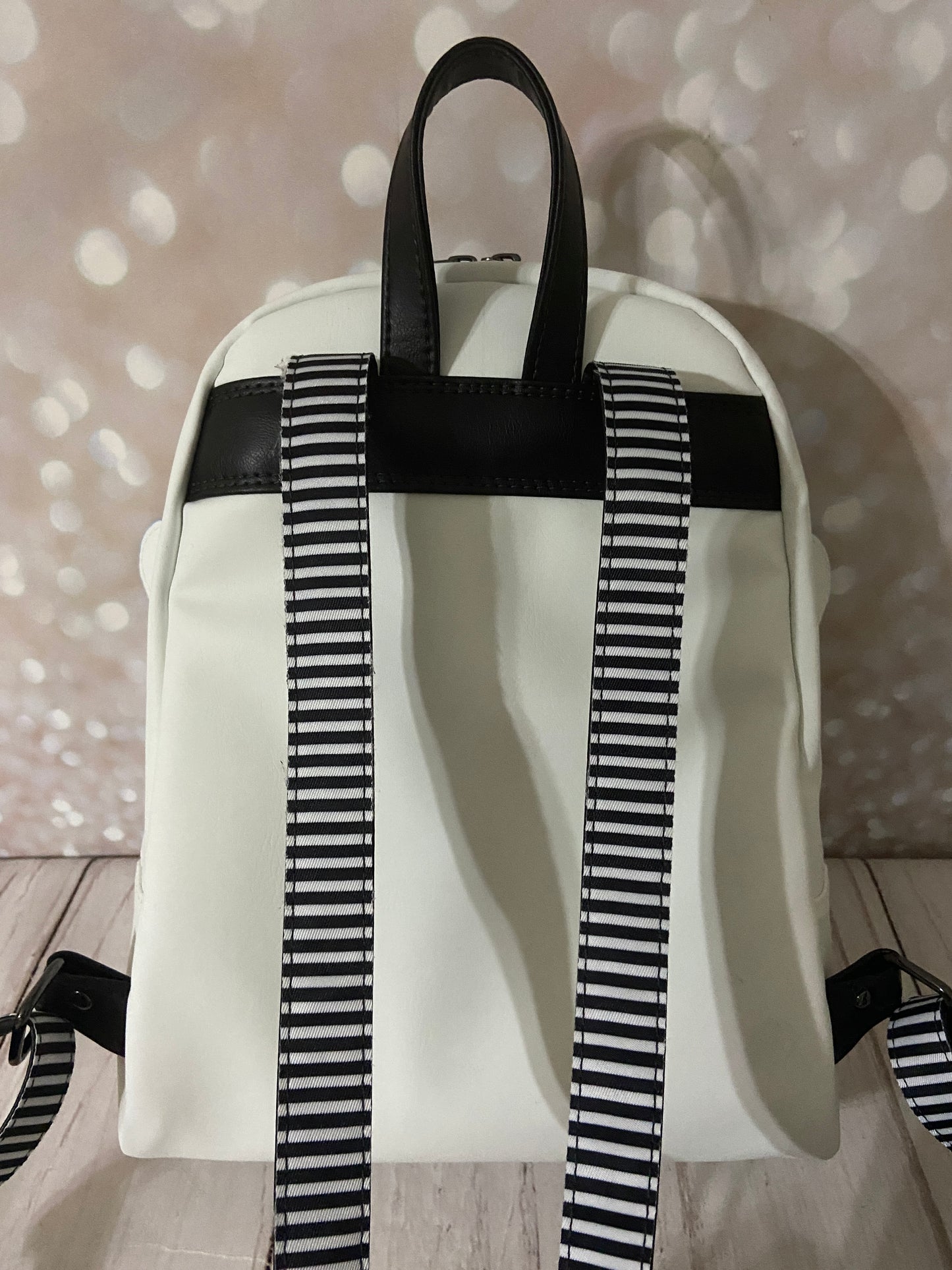 Custom White Ghost Mini Backpack